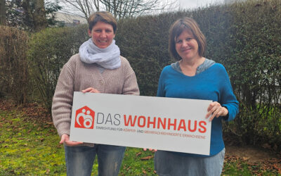 Mirjam Weisser zu Besuch im WOHNHAUS